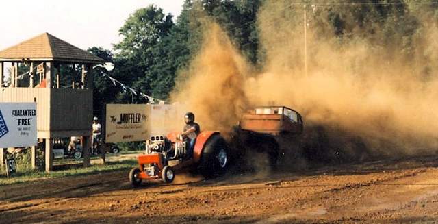 Art Hathaway Thornville, OH 1986 1st Time Ever Pulling